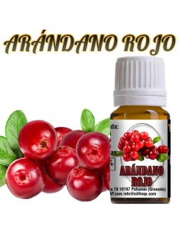 Aroma vapeo OIL4VAP ARANDANO ROJO 10ML