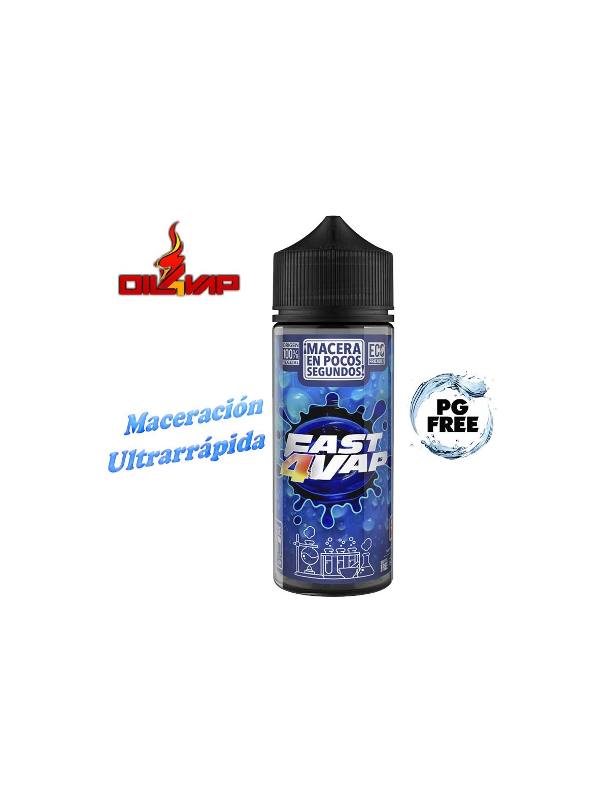 O4V - Base Fast4Vap 80ml (Maceración Ultrarrápida) Oil4Vap - 1