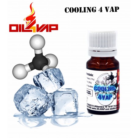 O4V - MOLÉCULA COOLING4VAP (10ML) Oil4Vap - 1