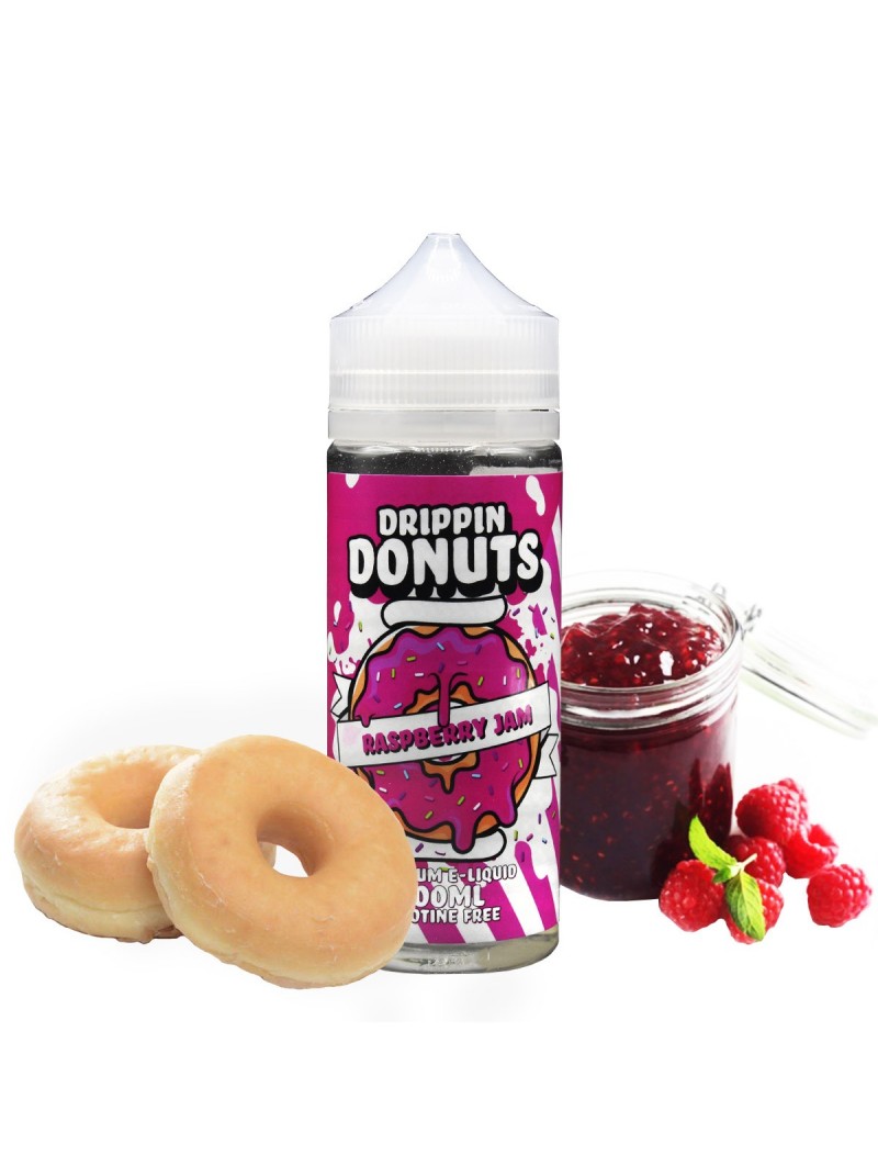 DRIPPING DONUTS - RASPBERRY JAM (100ML) DRIPPING DONUTS - 1