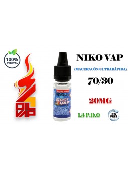 NIKO-VAP 70VG/30 1.3PDO - FAST4VAP Oil4Vap - 1