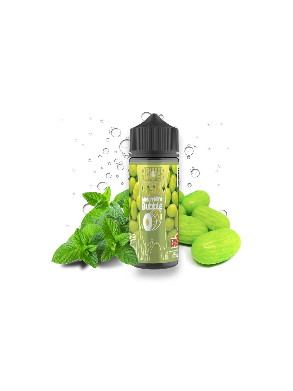 O4V - MELON MINT BUBBLE (100ML) Oil4Vap - 1