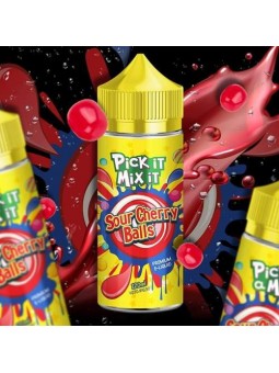 PIMI - PICK IT MIX IT SOUR CHERRY BALLS (100ML) PICK IT MIX IT - 1