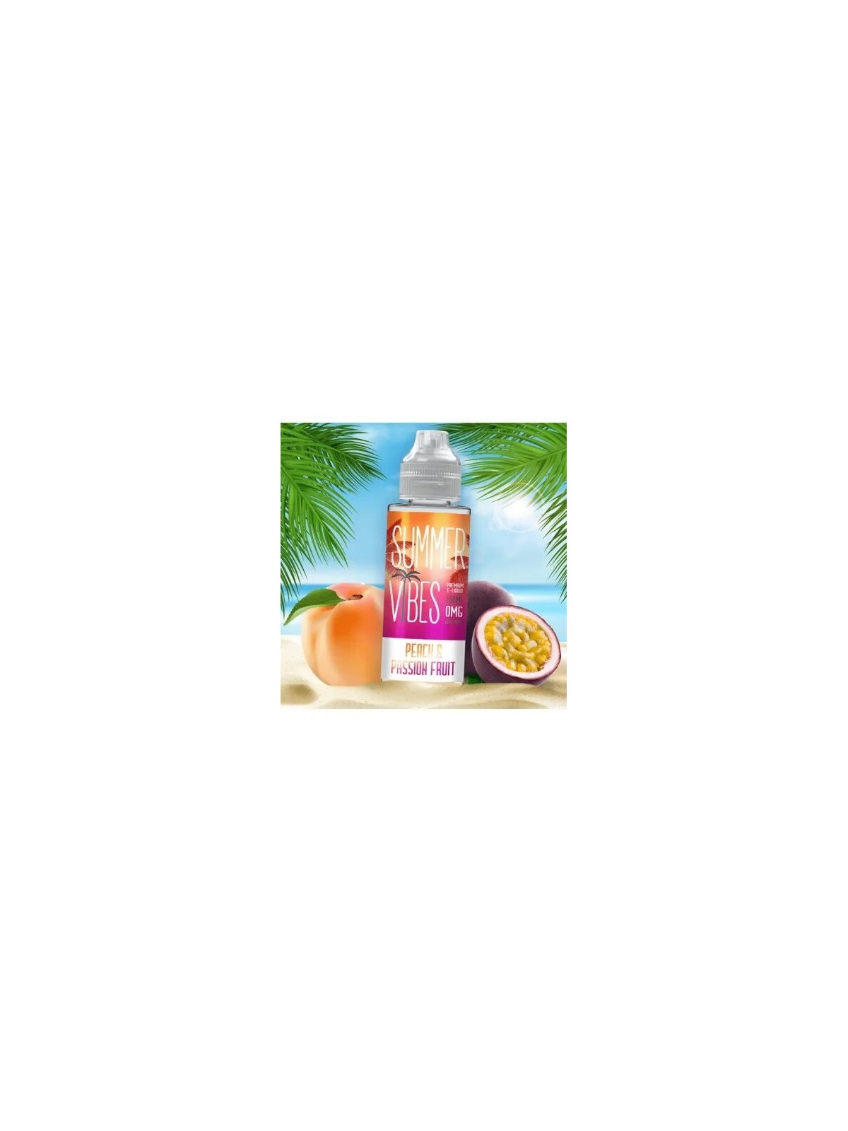 SV - SUMMER VIBES PEACH & PASSION FRUIT (100ML) SUMMER VIBES - 1