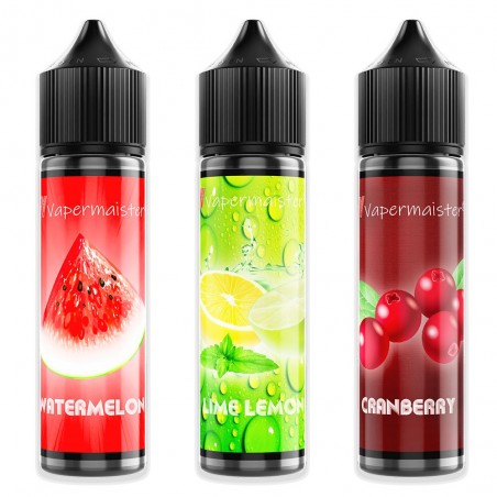 VM - PACK DE 3 LÍQUIDOS 50ML VAPERMAISTER (ARANDANO ROJO, LIMA LIMON Y SANDIA) VAPERMAISTER - 2