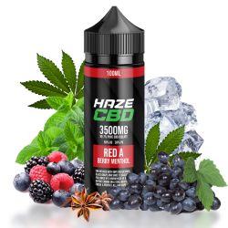 HZ - HAZE CBD RED BERRY ICE (100ML/3500MG) HAZE CBD - 1