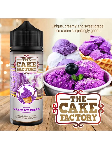 TCF - GRAPE ICE CREAM (100ml) - THE CAKE FACTORY THE CAKE FACTORY - 1