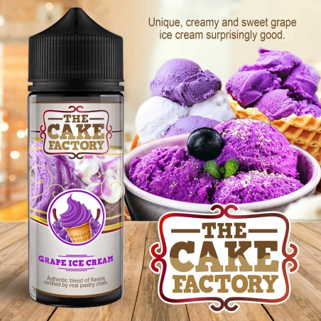 TCF - GRAPE ICE CREAM (100ml) - THE CAKE FACTORY THE CAKE FACTORY - 1