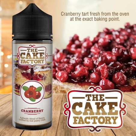 TCF - CRANBERRY (100ml) - THE CAKE FACTORY THE CAKE FACTORY - 1