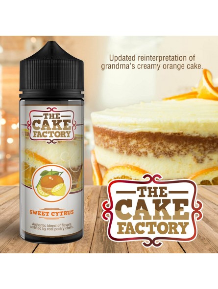 TCF - SWEET CYTRUS (100ml) - THE CAKE FACTORY THE CAKE FACTORY - 1