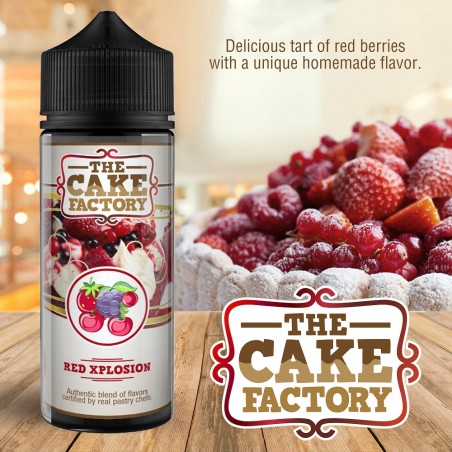 TCF - RED XPLOSION (100ml) - THE CAKE FACTORY THE CAKE FACTORY - 1
