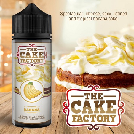 TCF - BANANA (100ml) - THE CAKE FACTORY THE CAKE FACTORY - 1