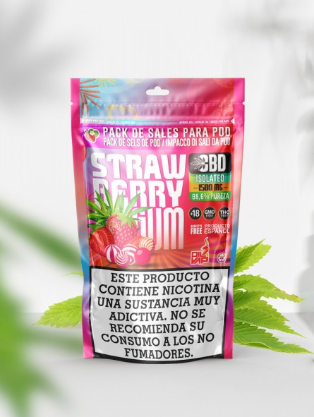 O4V - PACK DE SALES STRAWBERRY CBD 1500MG Oil4Vap - 1