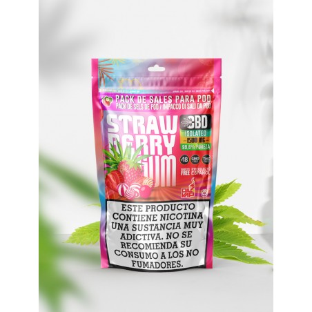 O4V - PACK DE SALES STRAWBERRY CBD 1500MG Oil4Vap - 1