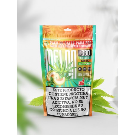 O4V - PACK DE SALES MELON CBD 1500MG Oil4Vap - 1