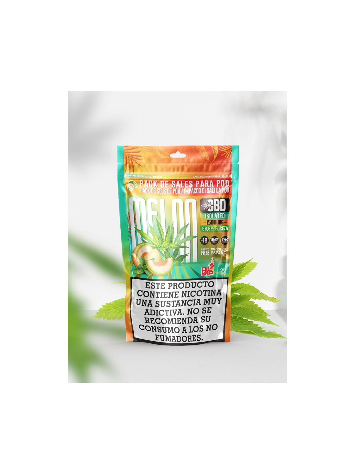 O4V - PACK DE SALES MELON CBD 1500MG Oil4Vap - 1