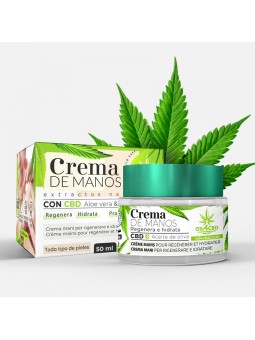 OIL4CBD - CREMA DE MANOS HIDRATANTE CBD (50ML) Oil4CBD - 1