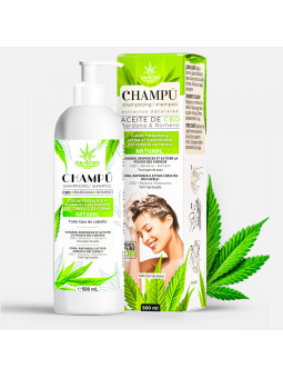 OIL4CBD - CHAMPÚ REVITALIZANTE PARA CABELLO SENSIBLE (500ML) Oil4CBD - 1