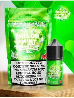 O4V - PACK DE SALES MELON MINT BUBBLE Oil4Vap - 1