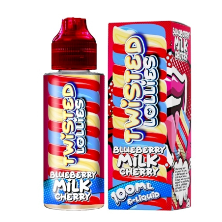 TWL - TWISTED LOLLIES BLUEBERRY MILK CHERRY (100ML) TWISTED LOLLIES - 1