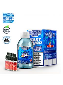 F4V - PACK BASE Y NIKOVAPS 6mg/ml (TOTAL 200ML) Oil4Vap