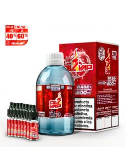 O4V - PACK BASE Y NIKOVAPS 3mg/ml (TOTAL 500ML) Oil4Vap