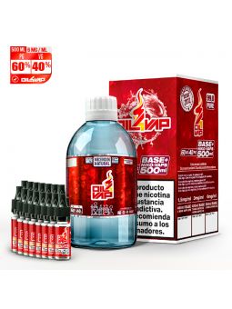 O4V - PACK BASE Y NIKOVAPS 6mg/ml (TOTAL 500ML) Oil4Vap