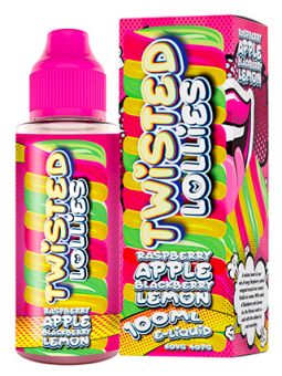 TWL - TWISTED LOLLIES RASPBERRY APPLE BLACKBERRY LEMON (100ML) TWISTED LOLLIES - 1