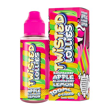 TWL - TWISTED LOLLIES RASPBERRY APPLE BLACKBERRY LEMON (100ML) TWISTED LOLLIES - 1