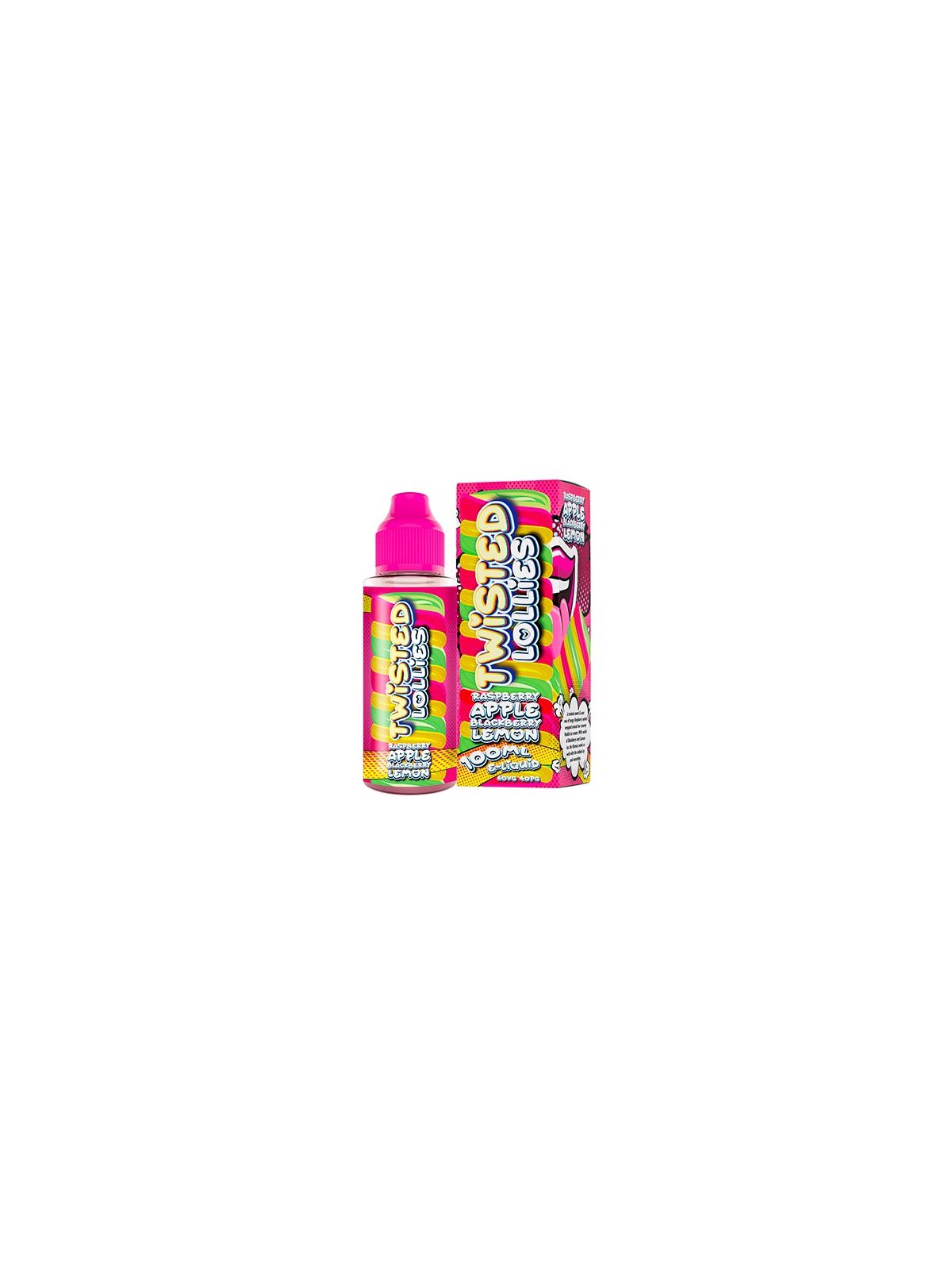 TWL - TWISTED LOLLIES RASPBERRY APPLE BLACKBERRY LEMON (100ML) TWISTED LOLLIES - 1