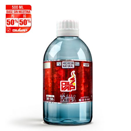 O4V - BASE 500ML (SIN NICOTINA) Oil4Vap