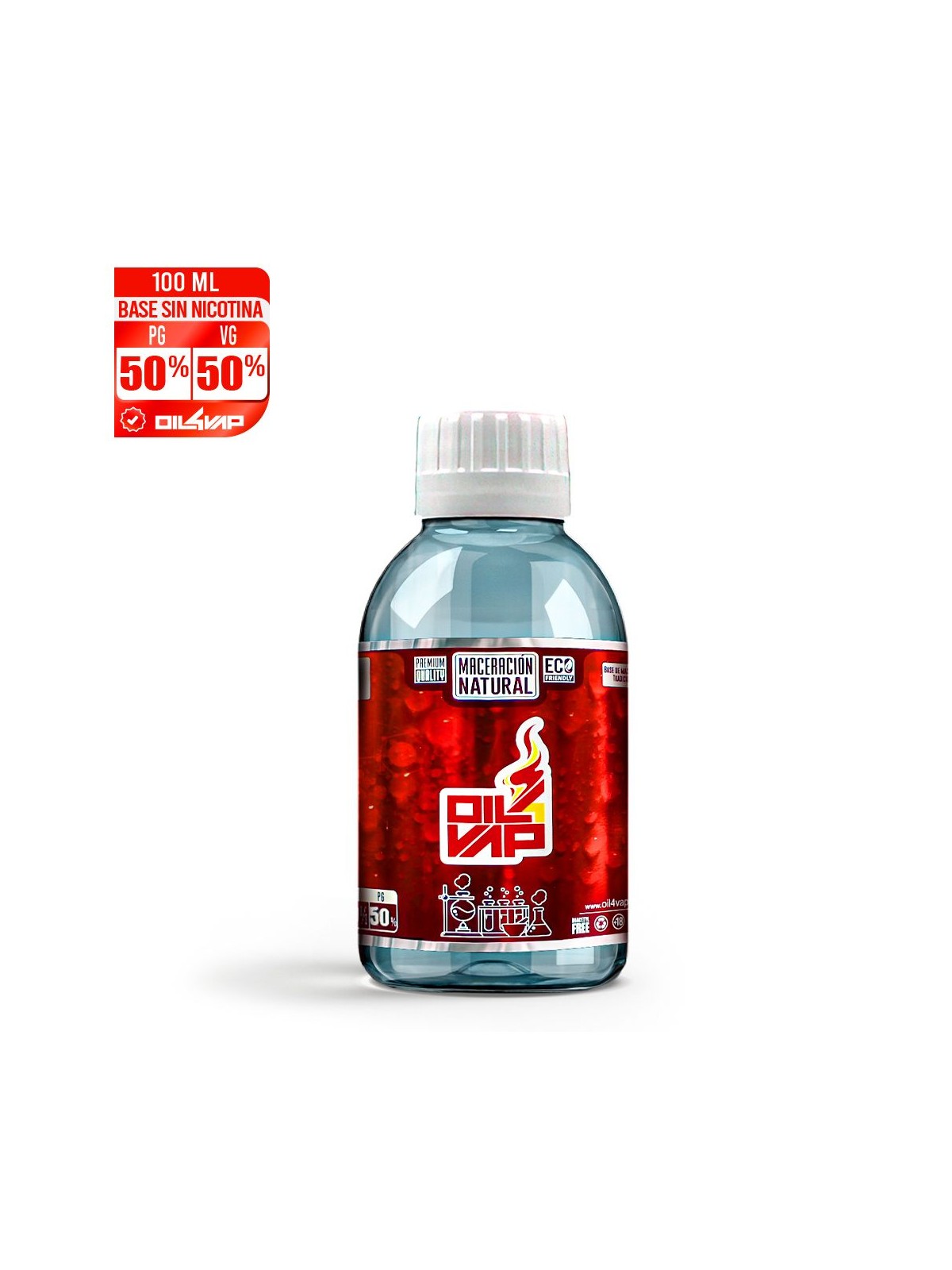 O4V - BASE 100ML (SIN NICOTINA) Oil4Vap