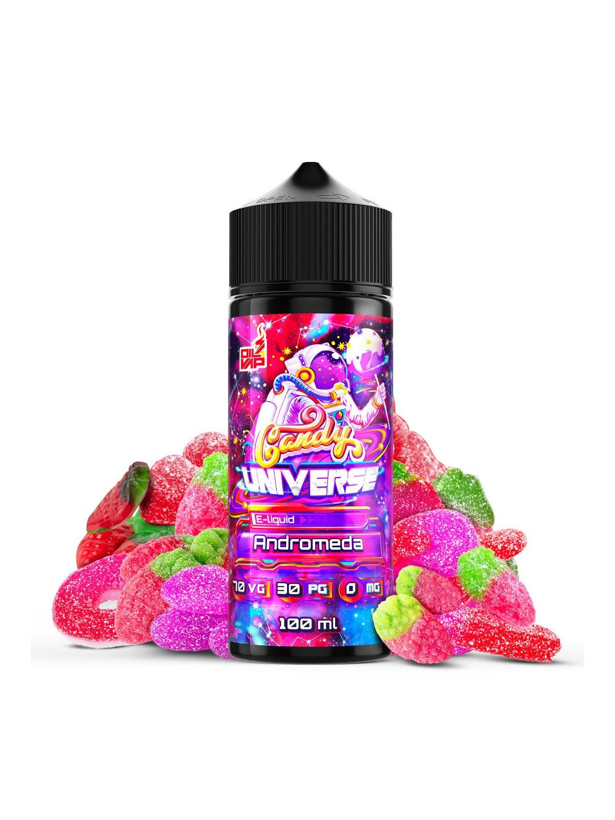 O4V - CANDY UNIVERSE ELIQUID ANDROMEDA (100ML) Oil4Vap - 1