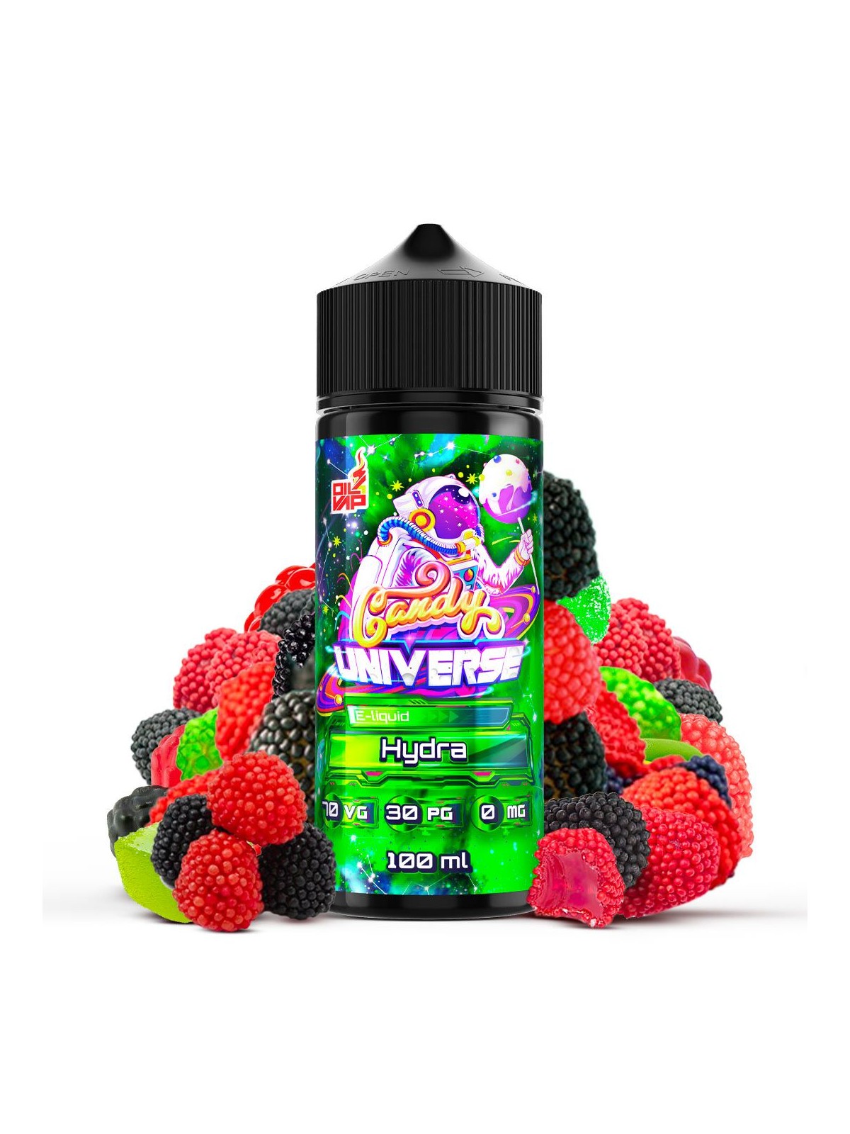 O4V - CANDY UNIVERSE ELIQUID HYDRA (100ML) Oil4Vap - 1