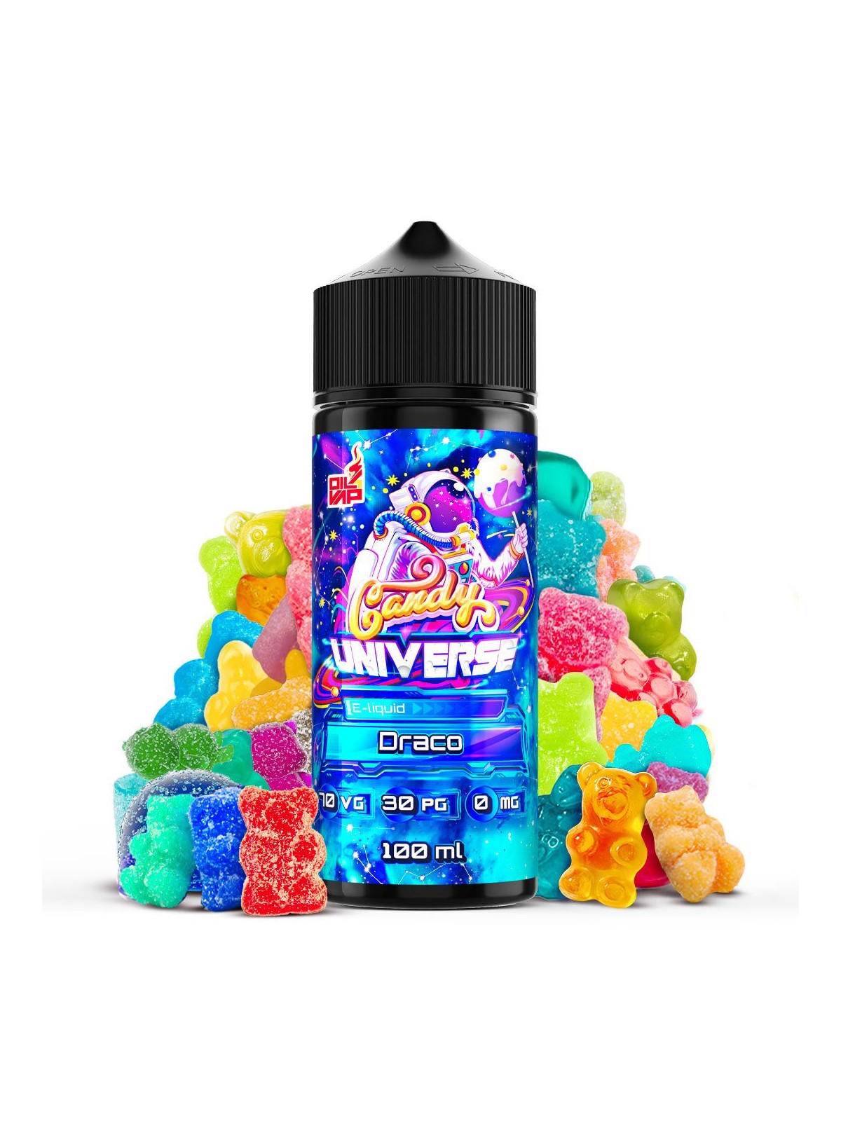 O4V - CANDY UNIVERSE ELIQUID DRACO (100ML) Oil4Vap - 1