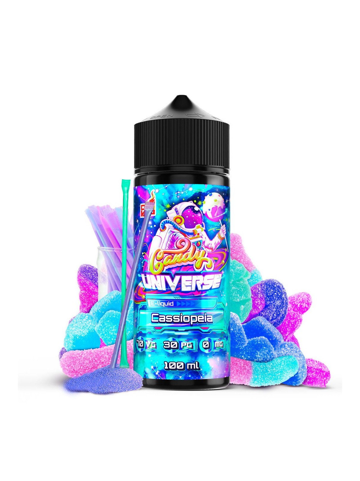 O4V - CANDY UNIVERSE ELIQUID CASSIOPEIA (100ML) Oil4Vap - 1