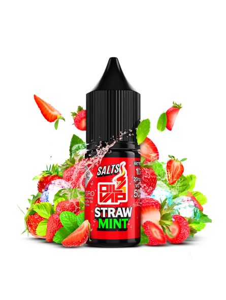 O4V - SALES STRAWBERRY MINT (10ML) Oil4Vap - 2