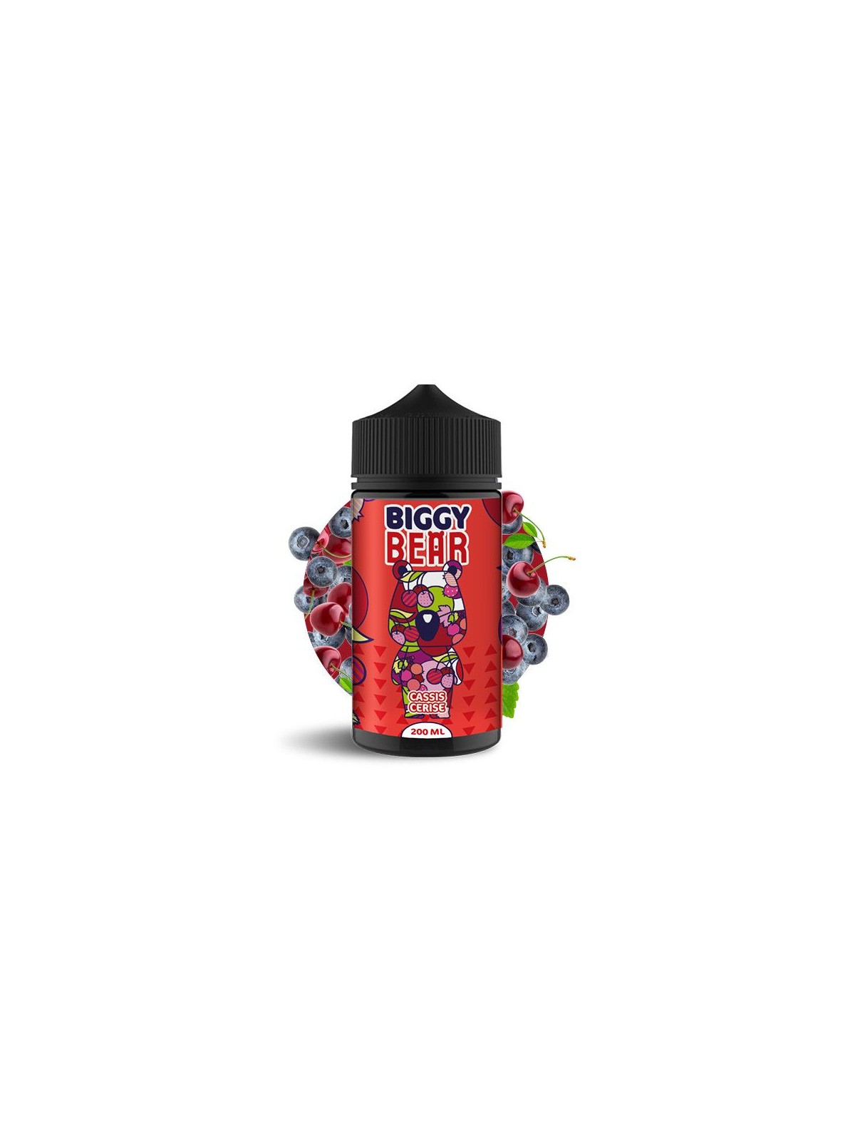 BBF - BIGGY BEAR CASSIS CERISE (GROSELLA-CEREZA) (200ML) BIGGY BEAR - 1