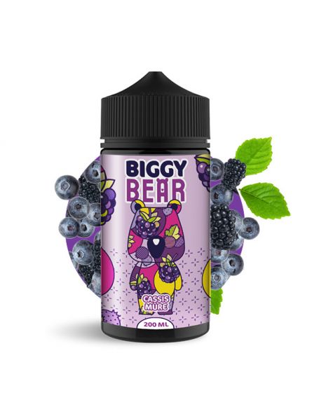 BBF - BIGGY BEAR CASSIS MURE (GROSELLA-MORA) (200ML) BIGGY BEAR - 1