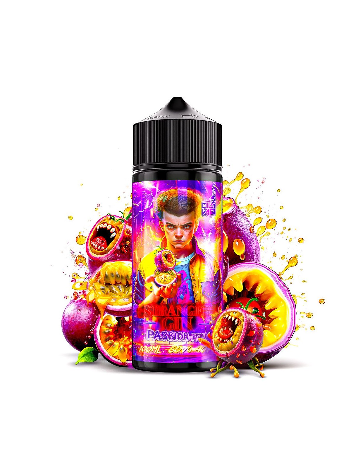 O4V - STRANGER GINS ELIQUID GIN PASSION FRUIT (100ML) Oil4Vap - 1