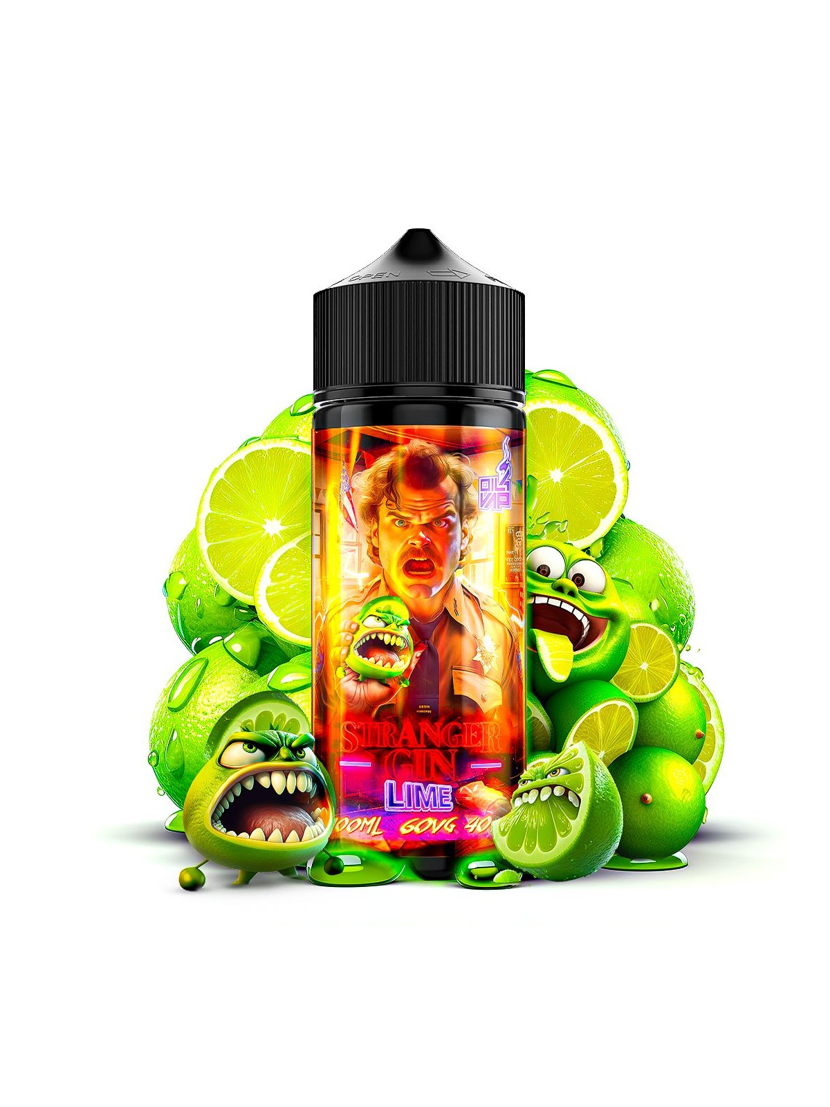 O4V - STRANGER GINS ELIQUID GIN LIME (100ML) Oil4Vap - 1