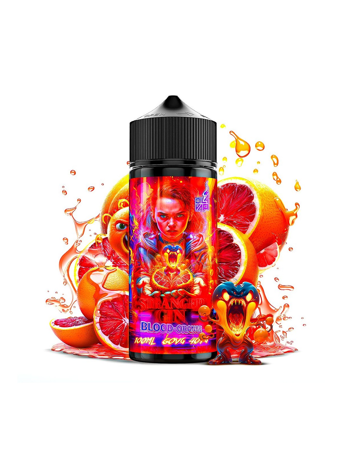 O4V - STRANGER GINS ELIQUID GIN BLOODORANGE (100ML) Oil4Vap - 1