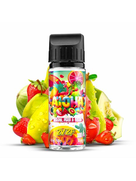 VE - VAPEO EXTREMO  ELIQUID ALOHA (MELON, FRESA, PERA) 100ML VAPEOEXTREMO - 1