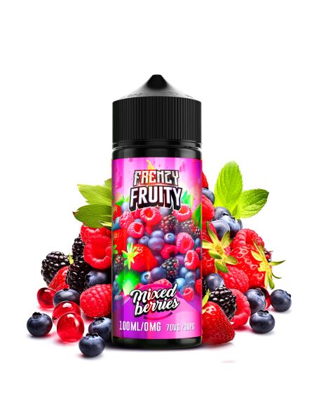 FF - FRENZY FRUITY MIXED BERRIES ELIQUID 100ML FRENZY FRUITY - 1