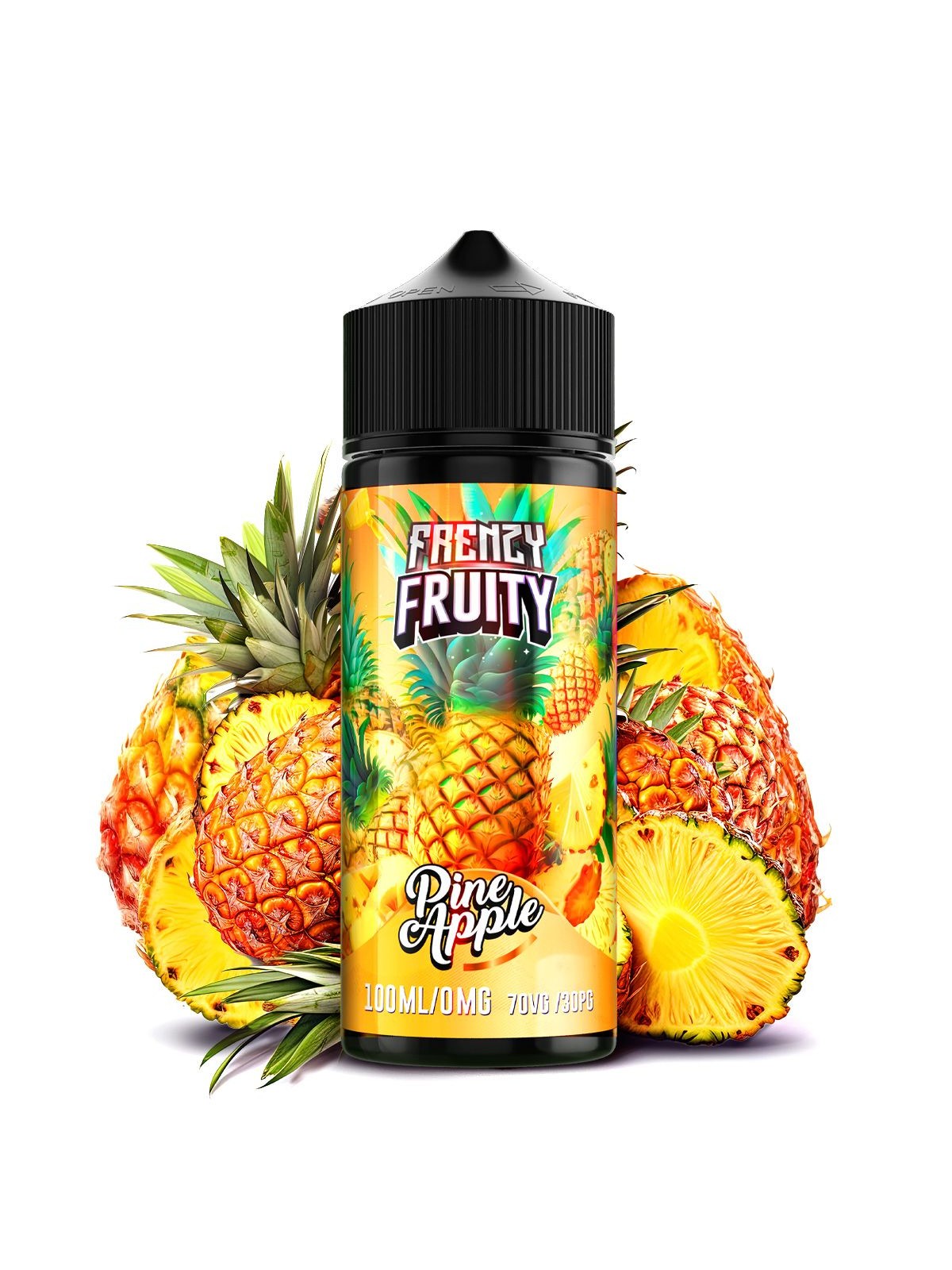 FF - FRENZY FRUITY PINEAPPLE ELIQUID 100ML FRENZY FRUITY - 1