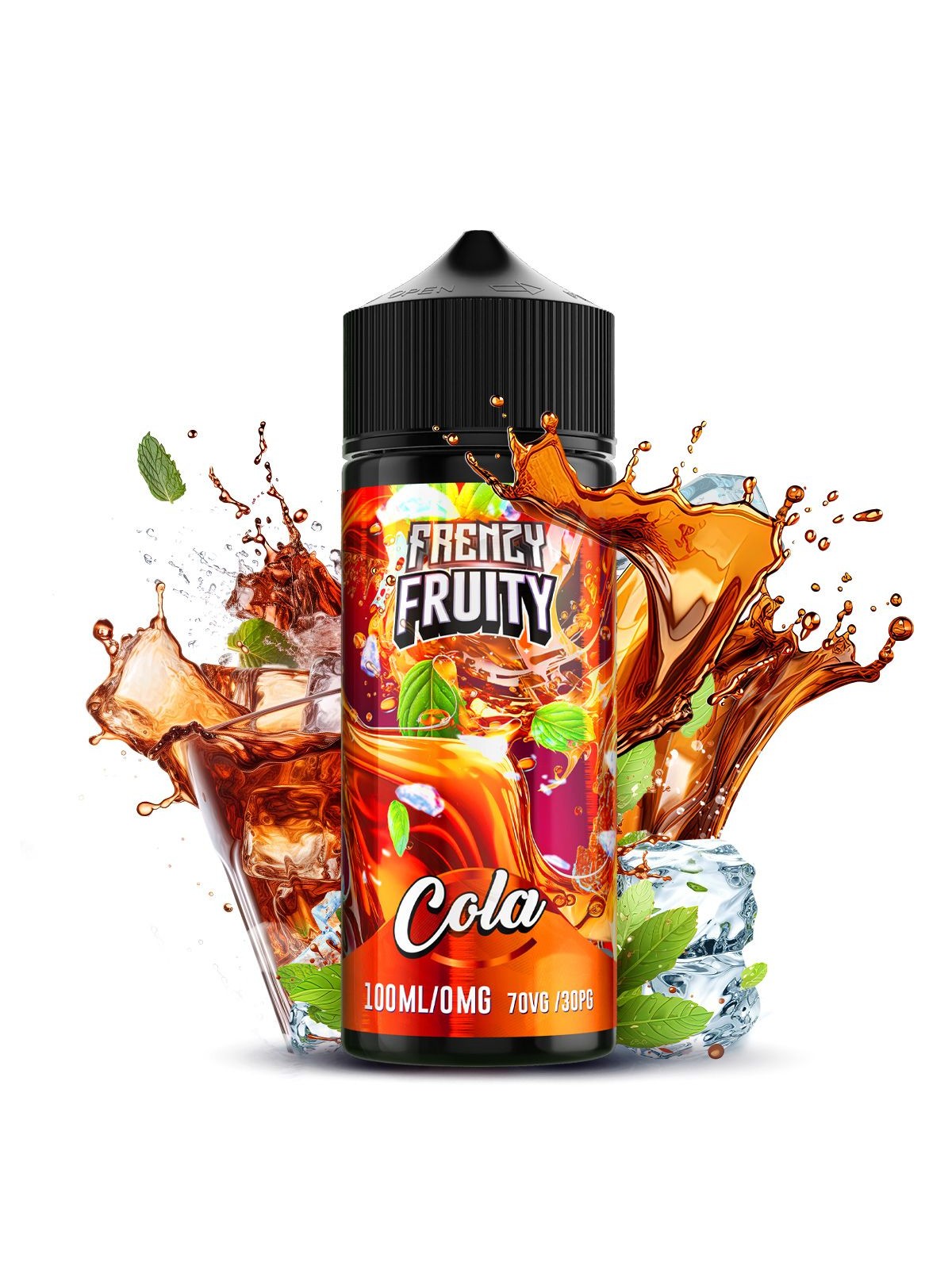 FF - FRENZY FRUITY COLA ELIQUID 100ML FRENZY FRUITY - 1