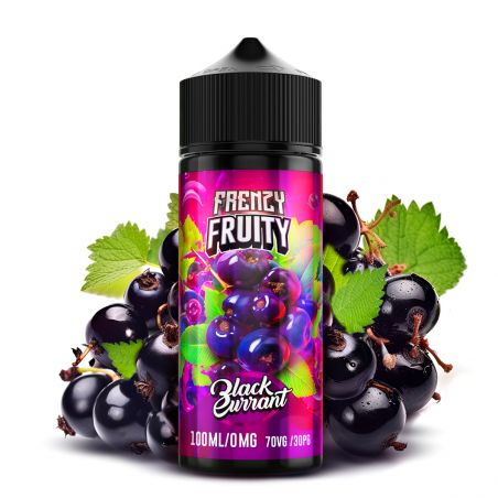 FF - FRENZY FRUITY BLACKCURRANT ELIQUID 100ML FRENZY FRUITY - 1