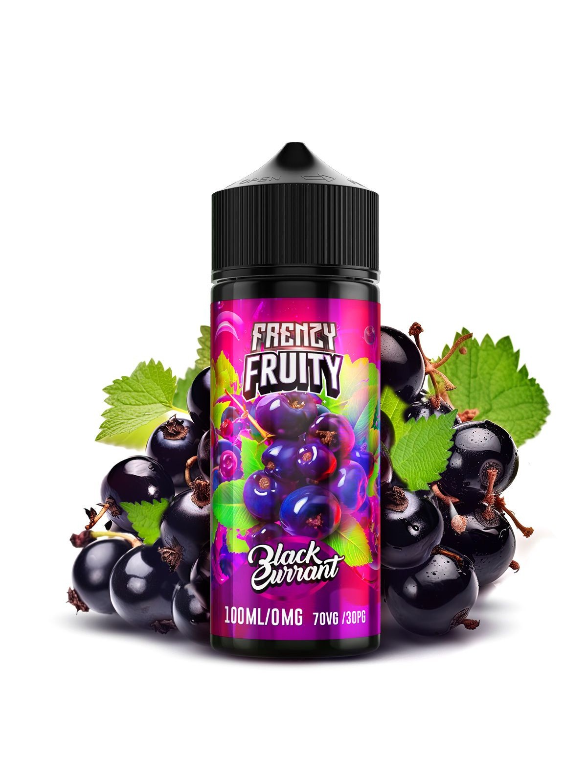 FF - FRENZY FRUITY BLACKCURRANT ELIQUID 100ML FRENZY FRUITY - 1