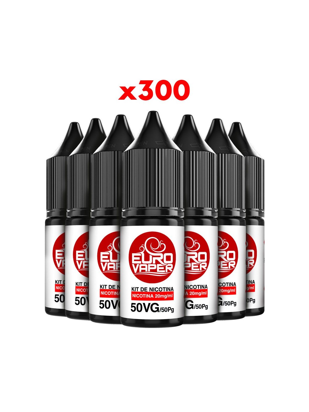 EK - EURONIK PACK 300 50VG/50PG 20MG EUROVAPER - 1