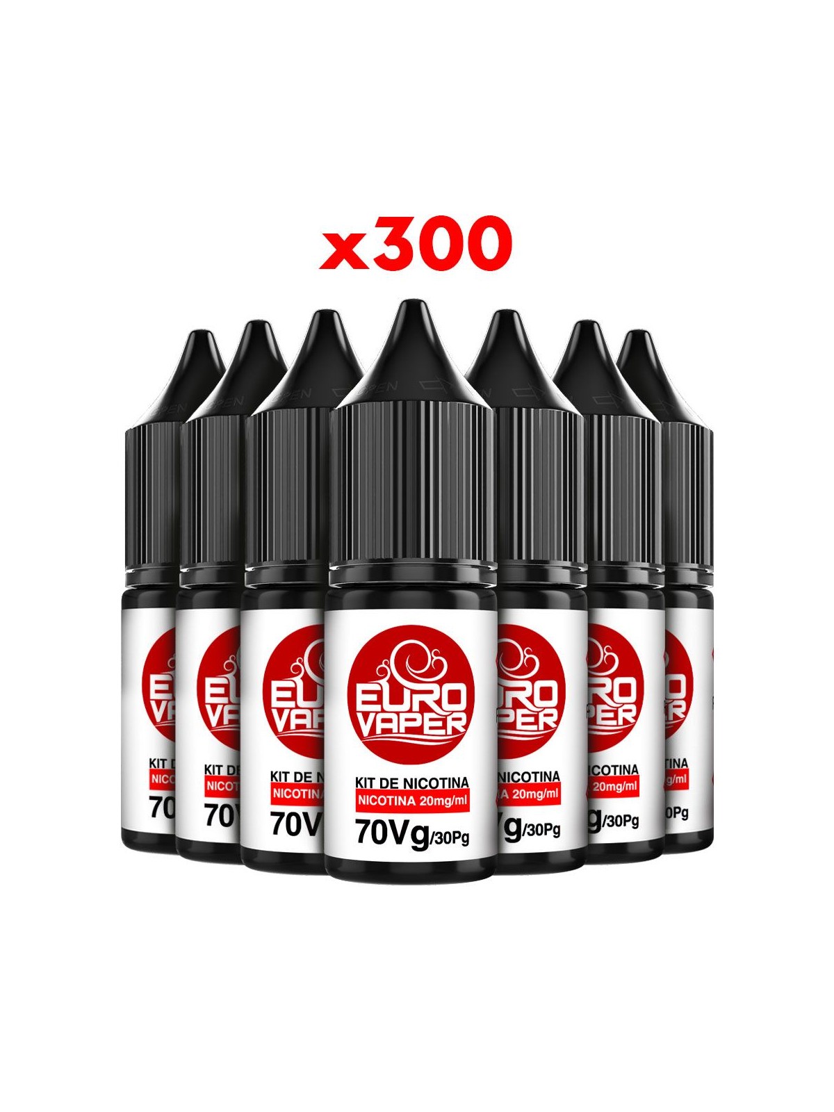 EK - EURONIK PACK 300 70VG/30PG 20MG EUROVAPER - 1